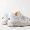 550 Perforated Leather, Suede and Mesh Sneakers - BK 550 Perforated Leather, Suede and Mesh Sneakers - BK