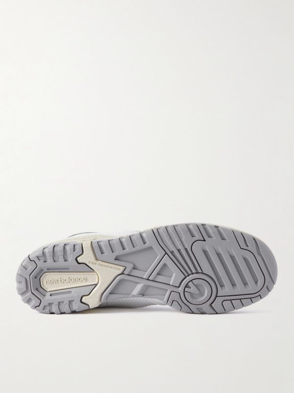 550 Perforated Leather, Suede and Mesh Sneakers - E1 550 Perforated Leather, Suede and Mesh Sneakers - E1