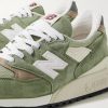998 Leather- and Rubber-Trimmed Suede and Mesh Sneakers - CU 998 Leather- and Rubber-Trimmed Suede and Mesh Sneakers - CU