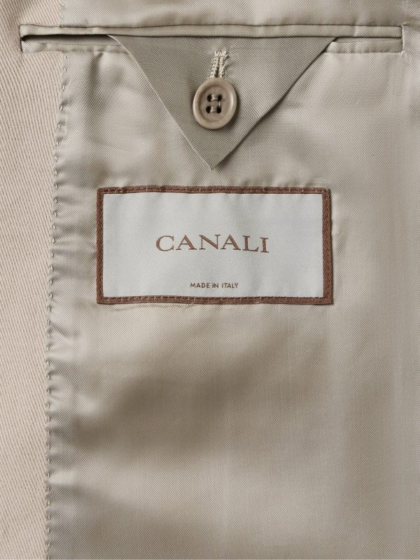 Cotton-Blend Twill Suit Jacket - E2