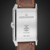 Reverso Classic Large Small Seconds Singapore Hand-Wound 45.6mm Stainless Steel and Leather Watch, Ref No. Q385852G - BK Reverso Classic Large Small Seconds Singapore Hand-Wound 45.6mm Stainless Steel and Leather Watch, Ref No. Q385852G - BK