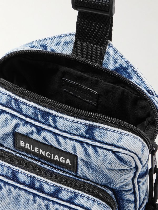 Explorer Logo-Appliquéd Nylon-Twill Messenger Bag - E1 Explorer Logo-Appliquéd Nylon-Twill Messenger Bag - E1