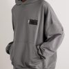 Logo-Embroidered Cotton-Jersey Hoodie - FR Logo-Embroidered Cotton-Jersey Hoodie - FR