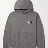 Logo-Embroidered Cotton-Jersey Hoodie Logo-Embroidered Cotton-Jersey Hoodie