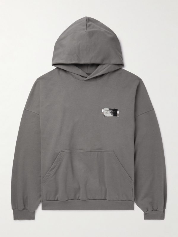 Logo-Embroidered Cotton-Jersey Hoodie Logo-Embroidered Cotton-Jersey Hoodie