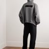 Logo-Embroidered Cotton-Jersey Hoodie - OU Logo-Embroidered Cotton-Jersey Hoodie - OU