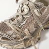 3XL Distressed Mesh and Rubber Sneakers - CU 3XL Distressed Mesh and Rubber Sneakers - CU