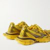 3XL Distressed Mesh and Rubber Sneakers - BK 3XL Distressed Mesh and Rubber Sneakers - BK