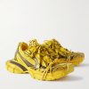 3XL Distressed Mesh and Rubber Sneakers - FR 3XL Distressed Mesh and Rubber Sneakers - FR