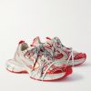 3XL Distressed Mesh and Rubber Sneakers - FR 3XL Distressed Mesh and Rubber Sneakers - FR