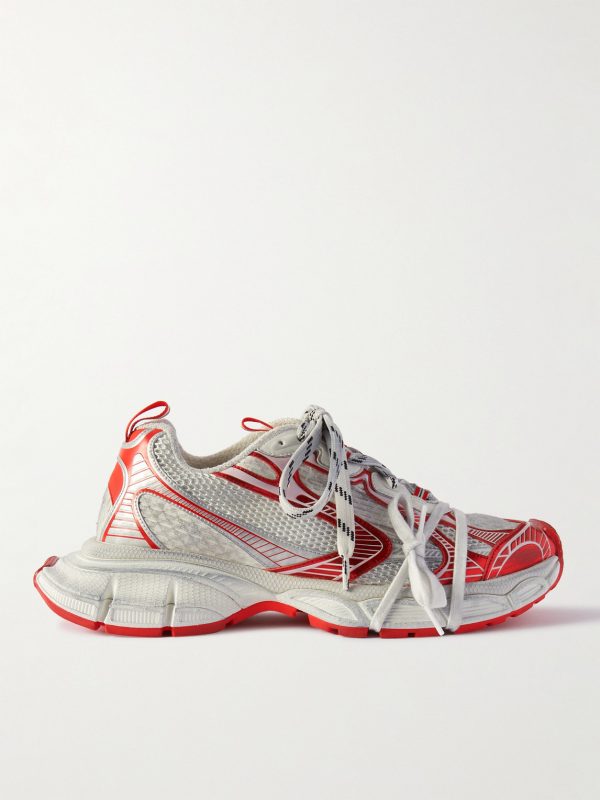3XL Distressed Mesh and Rubber Sneakers 3XL Distressed Mesh and Rubber Sneakers