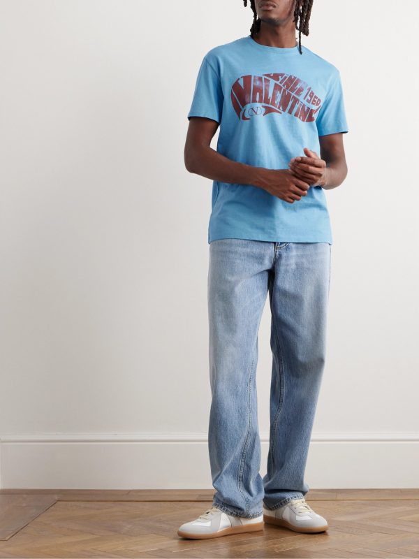 Logo-Print Cotton-Jersey T-Shirt - OU Logo-Print Cotton-Jersey T-Shirt - OU