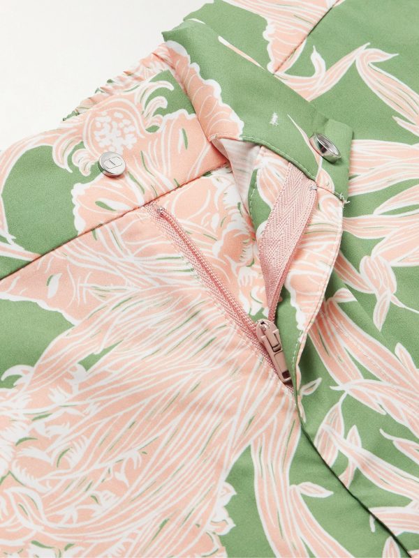 + Sun Surf Printed Cotton-Poplin Bermuda Shorts - E1 + Sun Surf Printed Cotton-Poplin Bermuda Shorts - E1