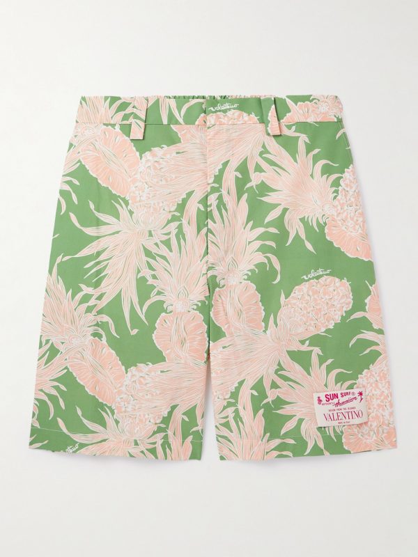 + Sun Surf Printed Cotton-Poplin Bermuda Shorts + Sun Surf Printed Cotton-Poplin Bermuda Shorts