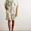 + Sun Surf Printed Cotton-Poplin Bermuda Shorts - OU + Sun Surf Printed Cotton-Poplin Bermuda Shorts - OU