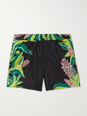 + Sunsurf Straight-Leg Mid-Length Printed Swim Shorts + Sunsurf Straight-Leg Mid-Length Printed Swim Shorts