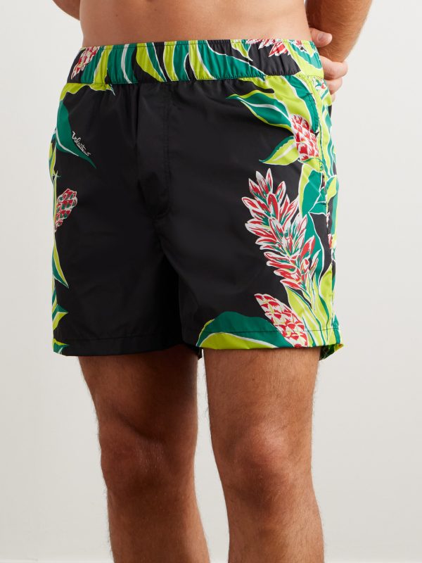 + Sunsurf Straight-Leg Mid-Length Printed Swim Shorts - OU + Sunsurf Straight-Leg Mid-Length Printed Swim Shorts - OU