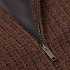 Cotton-Blend Tweed and Leather Bomber Jacket - CU