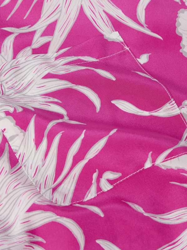 + Sun Surf Logo-Appliquéd Camp-Collar Printed Silk Crepe de Chine Shirt - CU + Sun Surf Logo-Appliquéd Camp-Collar Printed Silk Crepe de Chine Shirt - CU