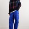 Straight-Leg Belted Shell Cargo Trousers - OU Straight-Leg Belted Shell Cargo Trousers - OU