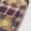 Straight-Leg Convertible Distressed Checked Cotton-Flannel Trousers - CU Straight-Leg Convertible Distressed Checked Cotton-Flannel Trousers - CU