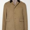 Unstructured Wool-Trimmed Cotton-Corduroy Blazer Unstructured Wool-Trimmed Cotton-Corduroy Blazer