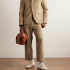 Unstructured Wool-Trimmed Cotton-Corduroy Blazer - OU Unstructured Wool-Trimmed Cotton-Corduroy Blazer - OU