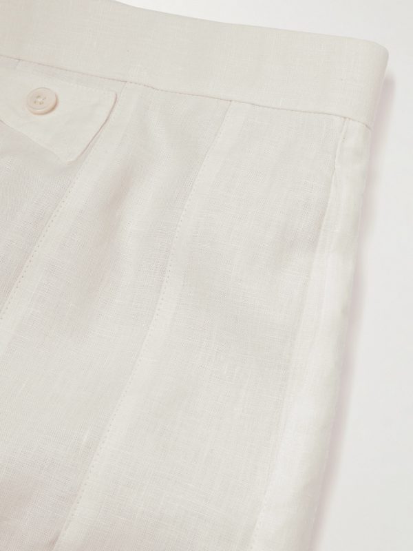 Pleated Linen Skirt - CU Pleated Linen Skirt - CU