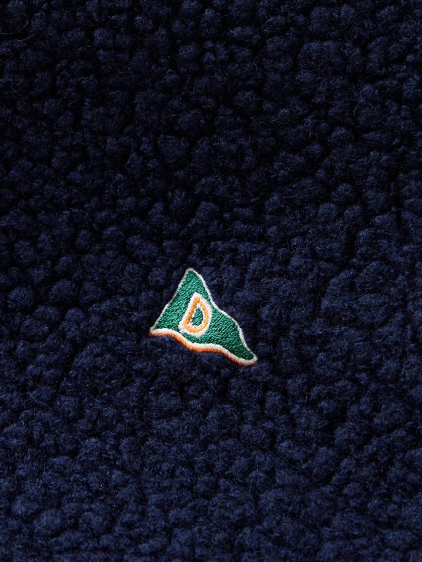 Logo-Embroidered Wool-Blend Fleece Gilet - E1 Logo-Embroidered Wool-Blend Fleece Gilet - E1