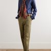 Crinkled Linen-Gauze Shirt - OU Crinkled Linen-Gauze Shirt - OU
