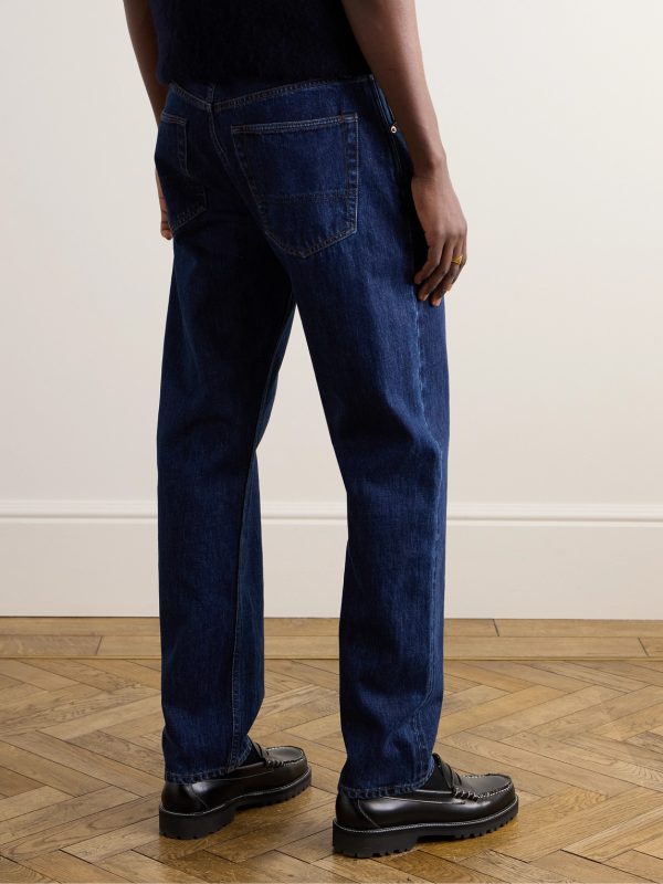 Straight-Leg Selvedge Jeans - BK Straight-Leg Selvedge Jeans - BK