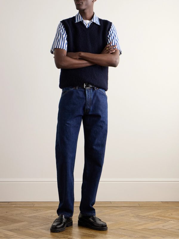 Straight-Leg Selvedge Jeans - OU Straight-Leg Selvedge Jeans - OU