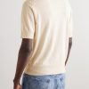 Linen and Cotton-Blend Polo Shirt - BK Linen and Cotton-Blend Polo Shirt - BK