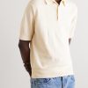Linen and Cotton-Blend Polo Shirt - FR Linen and Cotton-Blend Polo Shirt - FR