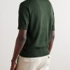 Linen and Cotton-Blend Polo Shirt - BK Linen and Cotton-Blend Polo Shirt - BK