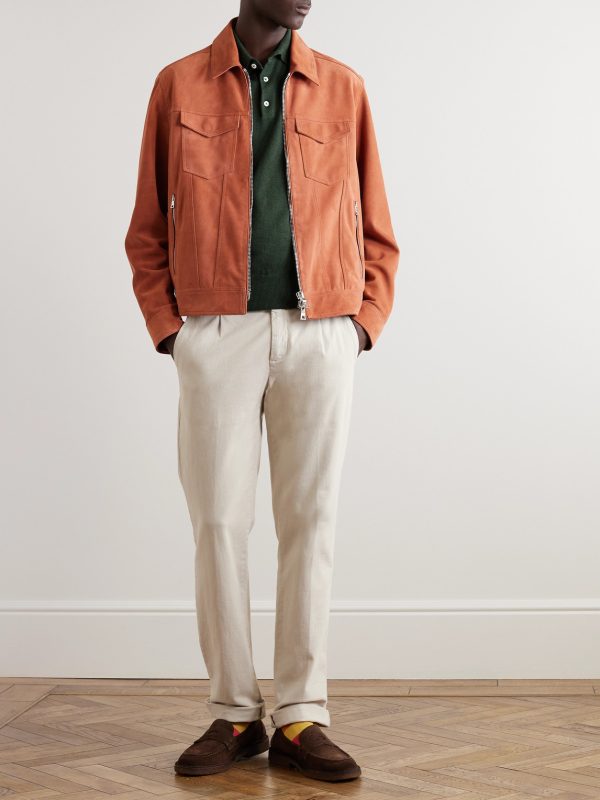 Linen and Cotton-Blend Polo Shirt - OU Linen and Cotton-Blend Polo Shirt - OU