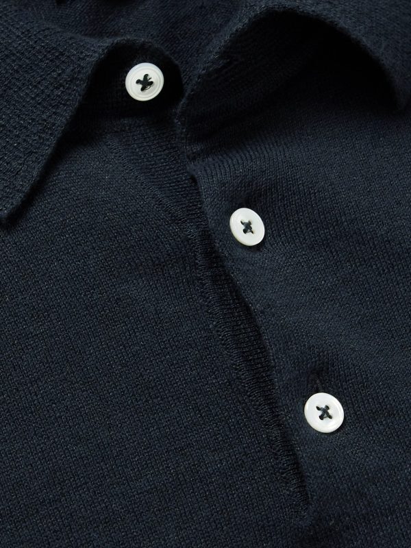 Linen and Cotton-Blend Polo Shirt - CU Linen and Cotton-Blend Polo Shirt - CU