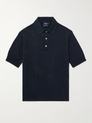 Linen and Cotton-Blend Polo Shirt Linen and Cotton-Blend Polo Shirt