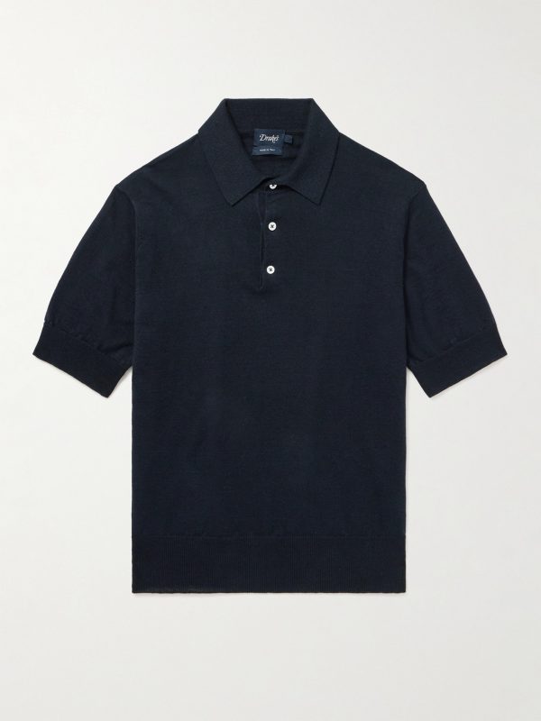 Linen and Cotton-Blend Polo Shirt Linen and Cotton-Blend Polo Shirt