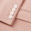 Sidmouth Ebury Slim-Fit Herringbone Linen Suit Jacket - CU