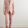 Sidmouth Ebury Slim-Fit Herringbone Linen Suit Jacket - OU