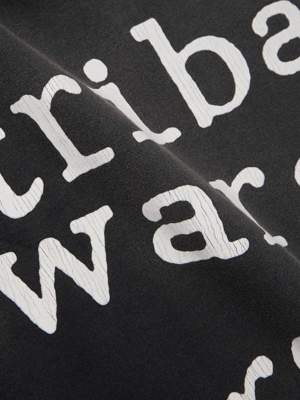 Logo-Print Distressed Cotton-Jersey Sweatshirt - CU Logo-Print Distressed Cotton-Jersey Sweatshirt - CU