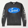 Logo-Print Distressed Cotton-Jersey Sweatshirt Logo-Print Distressed Cotton-Jersey Sweatshirt