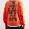 Michael Distressed Printed Cotton-Jersey Sweatshirt - BK Michael Distressed Printed Cotton-Jersey Sweatshirt - BK