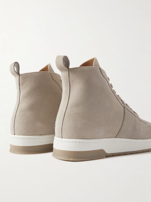 Larry Suede High-Top Sneakers - BK Larry Suede High-Top Sneakers - BK