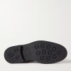 Andrew Split-Toe Shearling-Lined Waxed-Suede Chukka Boots - E1 Andrew Split-Toe Shearling-Lined Waxed-Suede Chukka Boots - E1