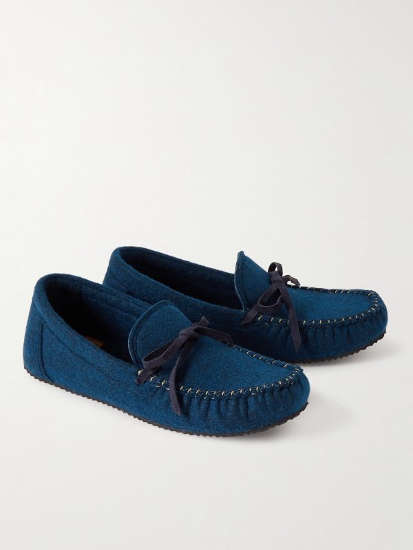 Recycled-Felt Slippers - FR Recycled-Felt Slippers - FR