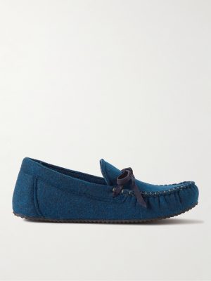 Recycled-Felt Slippers Recycled-Felt Slippers