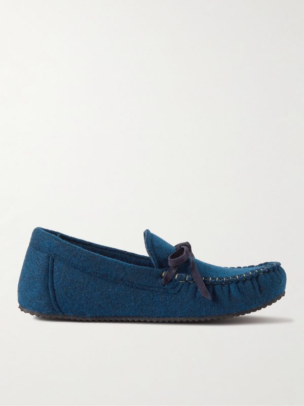 Recycled-Felt Slippers Recycled-Felt Slippers