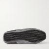 Babouche Shearling-Lined Suede Slippers - E2 Babouche Shearling-Lined Suede Slippers - E2